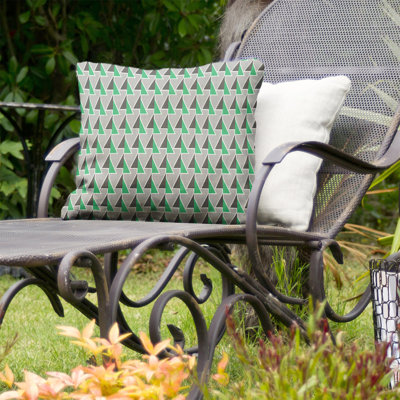 Shifted Arrows Indoor/Outdoor Throw Pillow