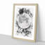 The Beauty of the Moon - Picture Frame Graphic Art-56924418-56924432