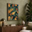 Floral Garden Tropical - Wrapped Canvas-910541524-910541533