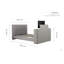 Mexhit Upholstered TV Bed-129434700