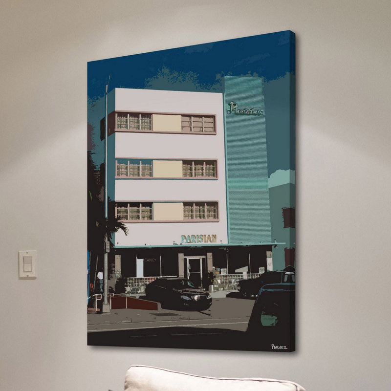 Parvez Taj - Wrapped Canvas Print, 114cm H x 76cm W