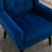 Modern Soft Material Ergonomics Accent Chair Living Room Chair Bedroom Chair Home Chair With Black Legs For Indoor Home,Upholstered,Soft And Durable-116789382