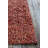 Kerre Authentic Hand-Woven Handmade High Pile Modern Red, Orange & Brown Pebbled Gems Wool Area Rug