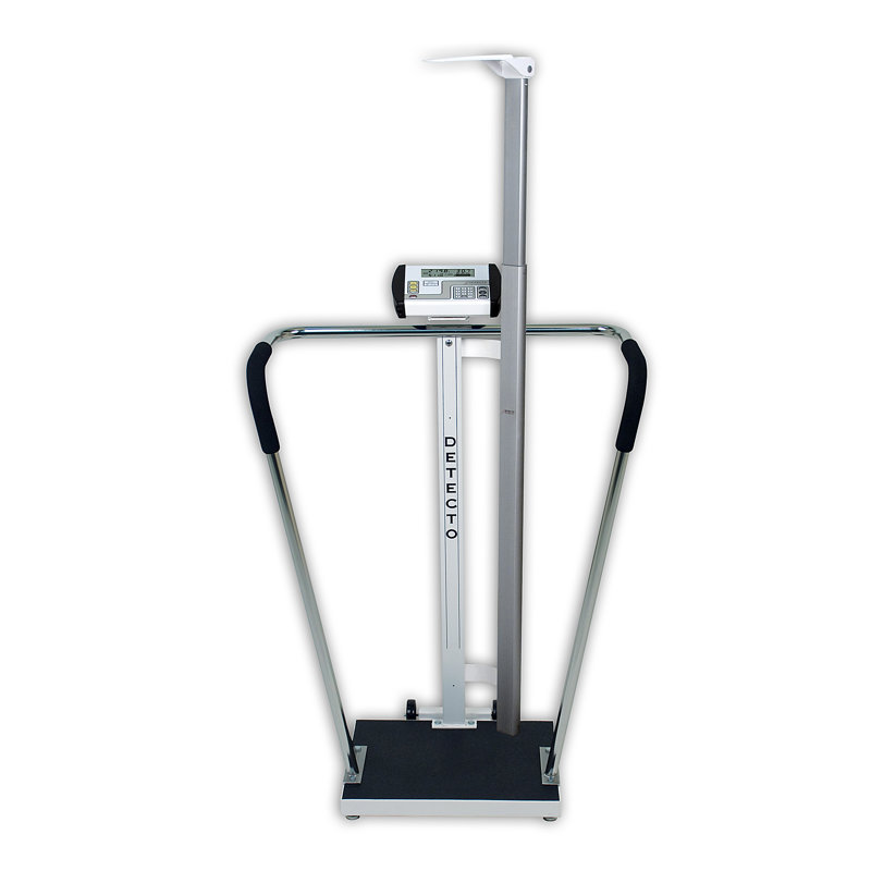 Échelle numérique portative à haute capacité detecto, 600 lb x 0,2 lb / Plateforme : 18 po x 14 po x 1,7