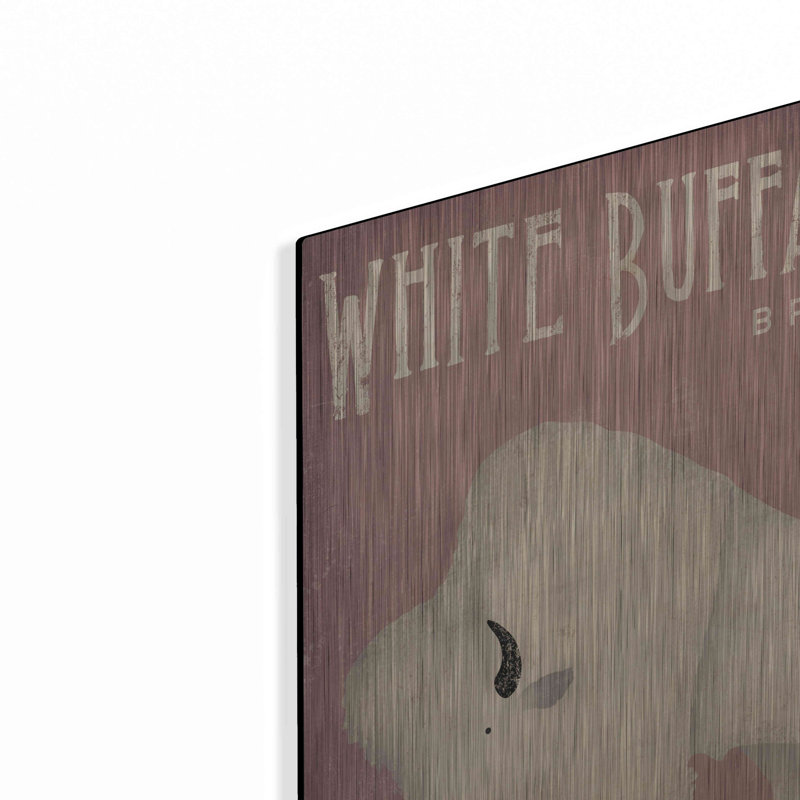 " Buffalo Bison IV " by Ryan Fowler, 24" H x 16" W