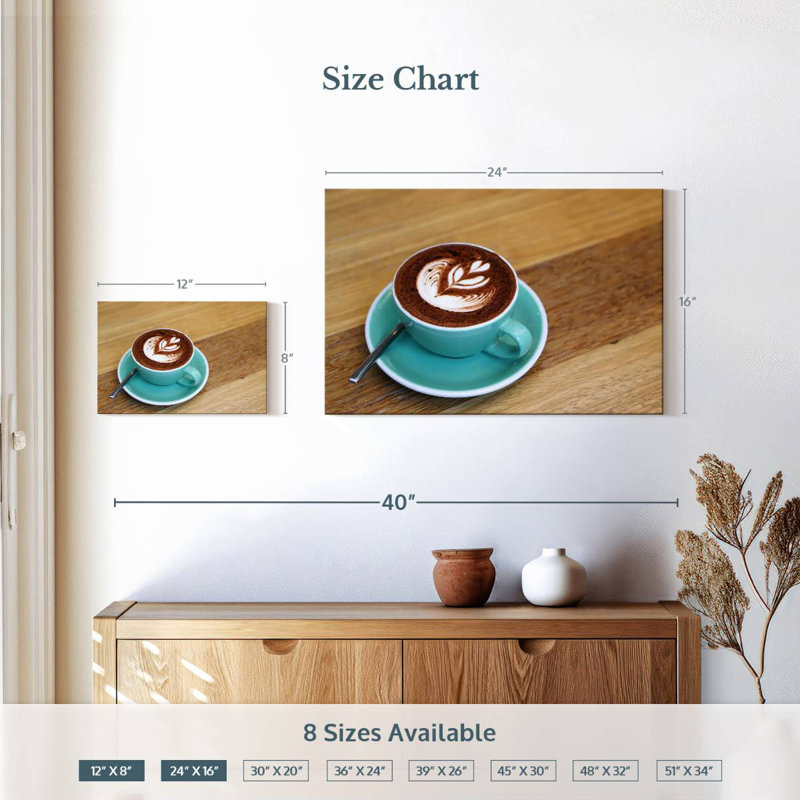 Yarlin Hot Dark Mocha, 16" H x 24" W