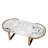 Fabio Marble Top Single Coffee Table