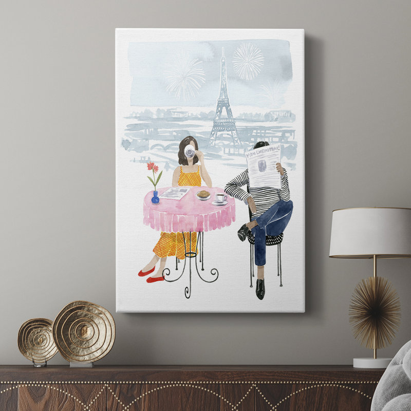 Paris in Love II - Gala Cavas, H 18 po x l 12 po