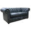 2 Seater Full Grain Leather Sofa-184261137