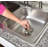 Keeney K5435 Brass Kitchen Sink Strainer With Stainless Steel Fixed Post Basket (polished Chrome)