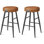 Ensemble de 2 tabourets de bar à hauteur de comptoir EKHO Collection