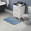 Billy-Dean Nylon Bath Rug with Non-Slip Backing-27052706-27052711