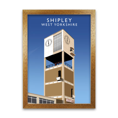 Shipley West Yorkshire 1 Piece Single Picture Frame Wall Art