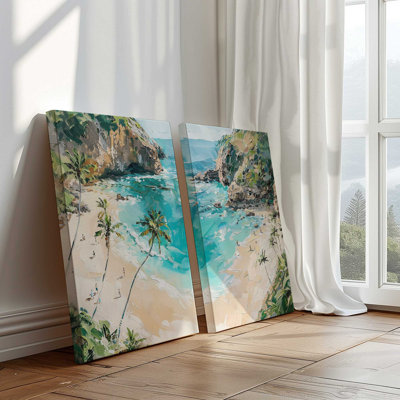 Costa Soreno Set of 2 Canvas Prints