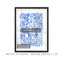 «Indigo Plexus I», reproduction sur toile-458742348-458743120