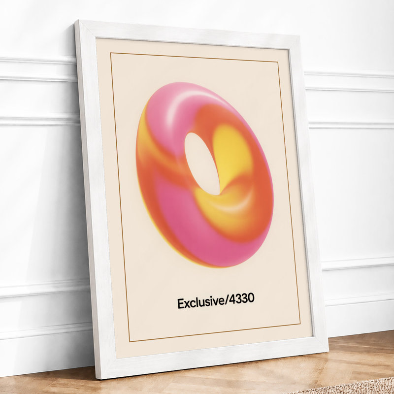 Luminous Form Modern - Print, A3 - 42.0 x 29.7 cm, White