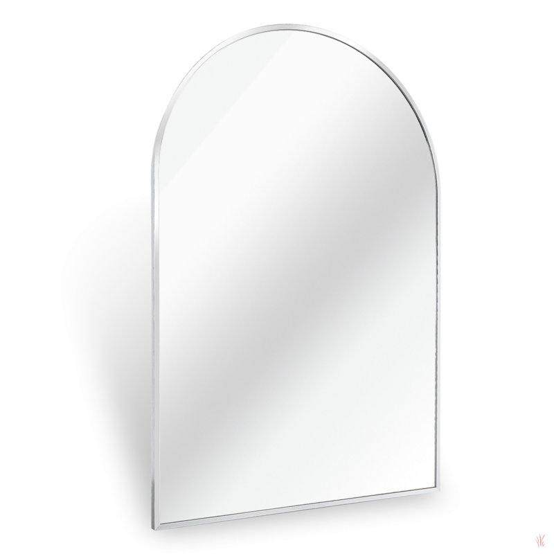 Norby Mirror, Silver, 24" x 36"