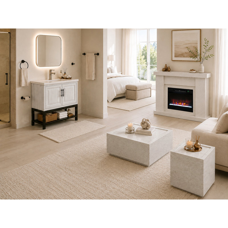 Ensembles d'hôtel 4 pièces, White