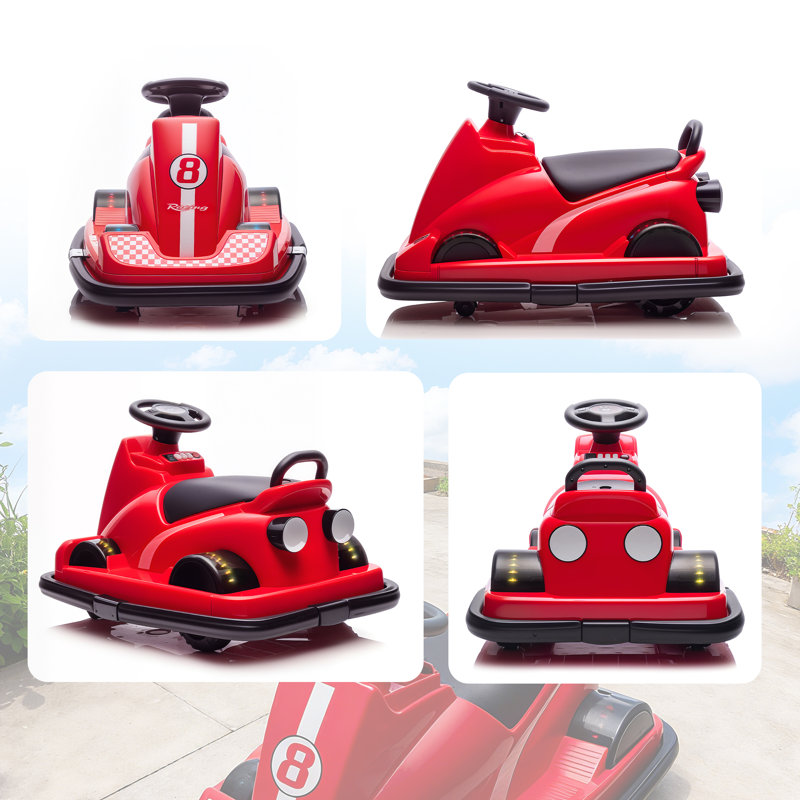 HOMCOM Battery Powered Ride On, Red