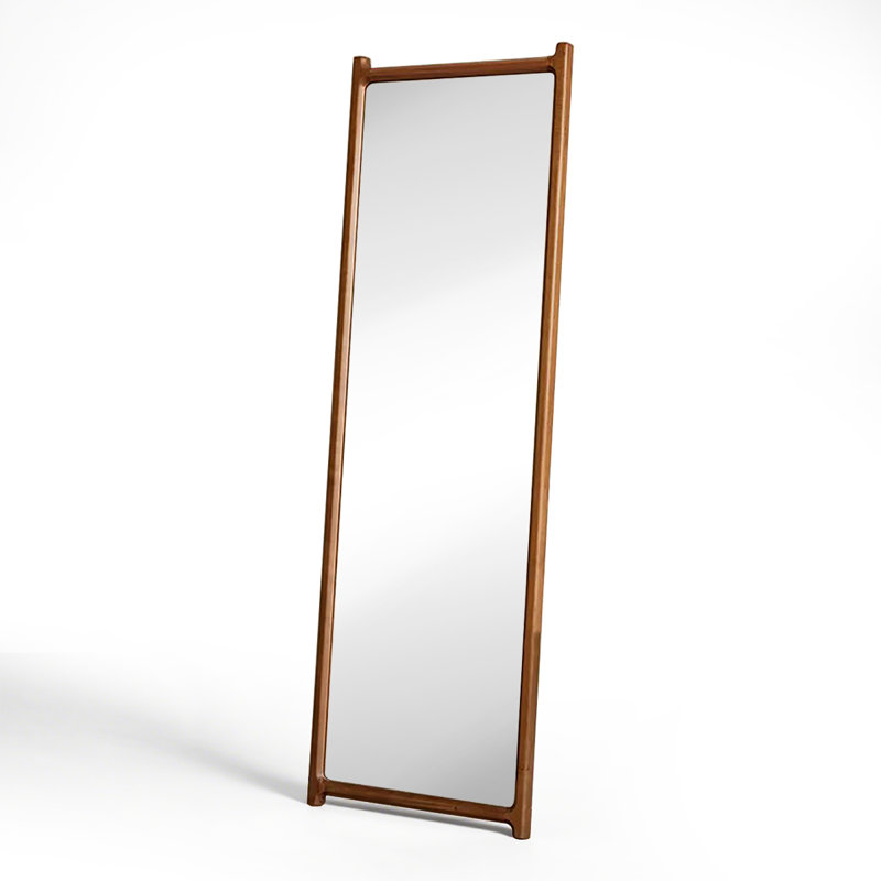 Medieval Style Rectangular High-Definition Wall-Mounted Full-Length Mirror, 62.99" x 23.62"