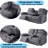 2-piece Upholstered Power Reclining Living Room Sofa Set(recliner Sofa And Recliner Loveseat)-2116710258