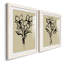 Encre florale I Premium encadrée mat - prête à être suspendue-70940525-70940496