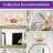 Lidia 2 - Light Dimmable Vanity Light with Off-White Fabric Shades