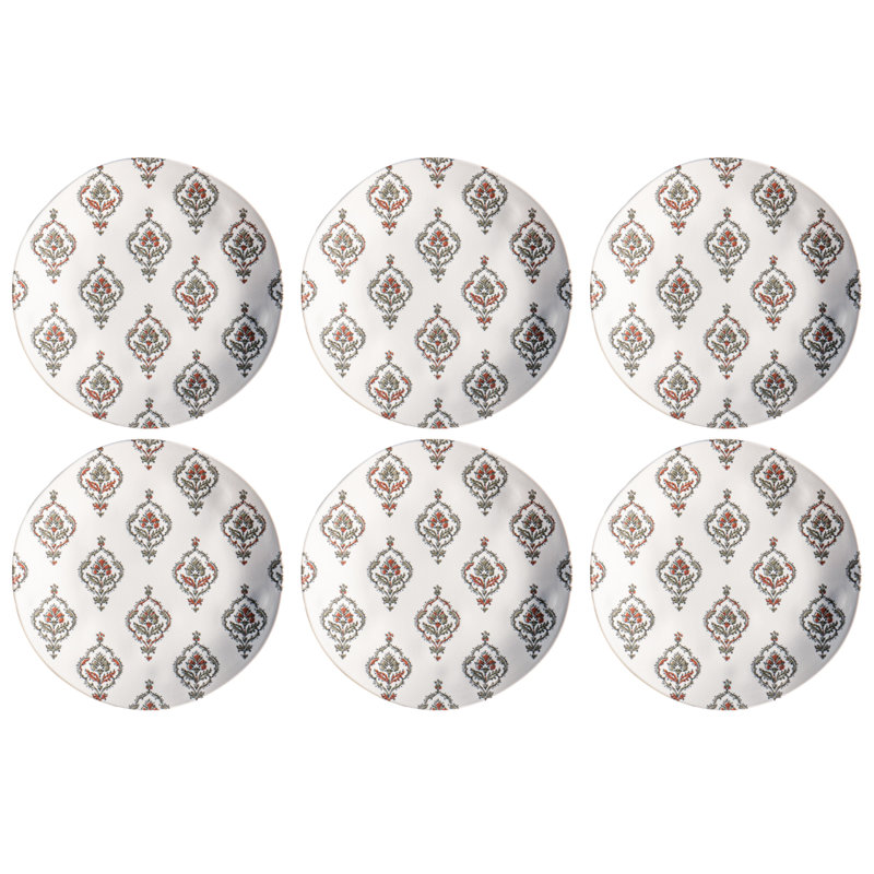 Assiette plate en mélamine Sheraden NewWave - crème - 10,5 po