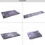 Tapis de salle à manger 9 x 12 pour la salle à manger - lavable à la machine, chambre à poils courts pliable, tapis lavable anthracite pour la chambre à coucher sans perte de poils, chambre, cuisine