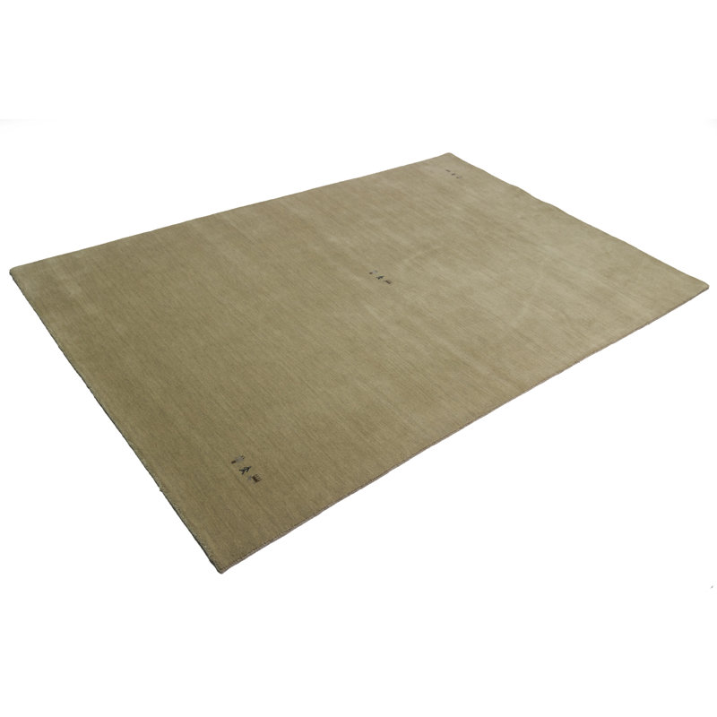 Tapis oriental beige 5 x 8 po Lori Gabbeh