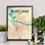Portland 1 Piece Wall Art-154945801