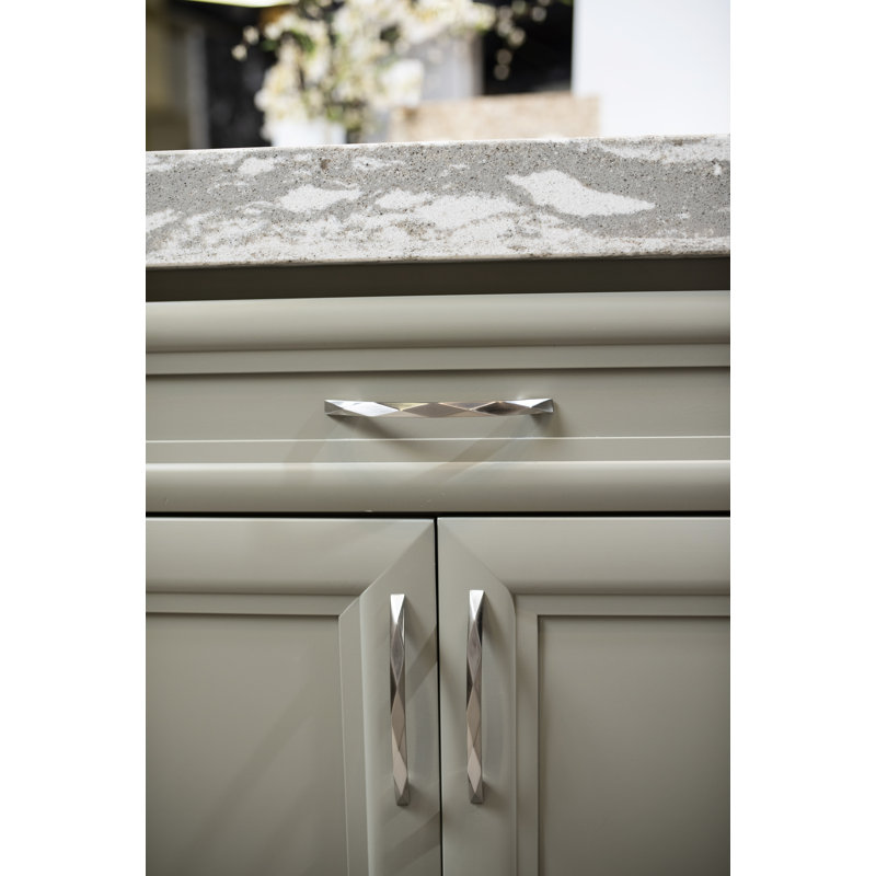 Karat Collection Arch Pull - 6-5/16" Center to Center Cabinet Pull Chrome - Contemporary Hardware for Drawers & Cabinets
