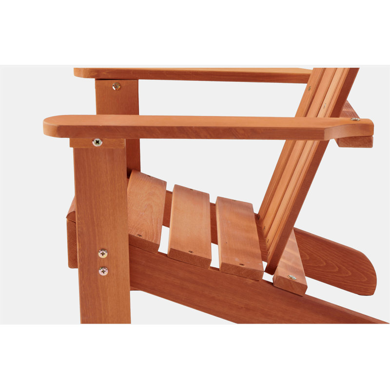 Chaise Adirondack en bois pour enfants pour l'intérieur et l'extérieur