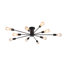 Plafonnier semi-encastré 34,3 po Parrino Light-590438488-654043611