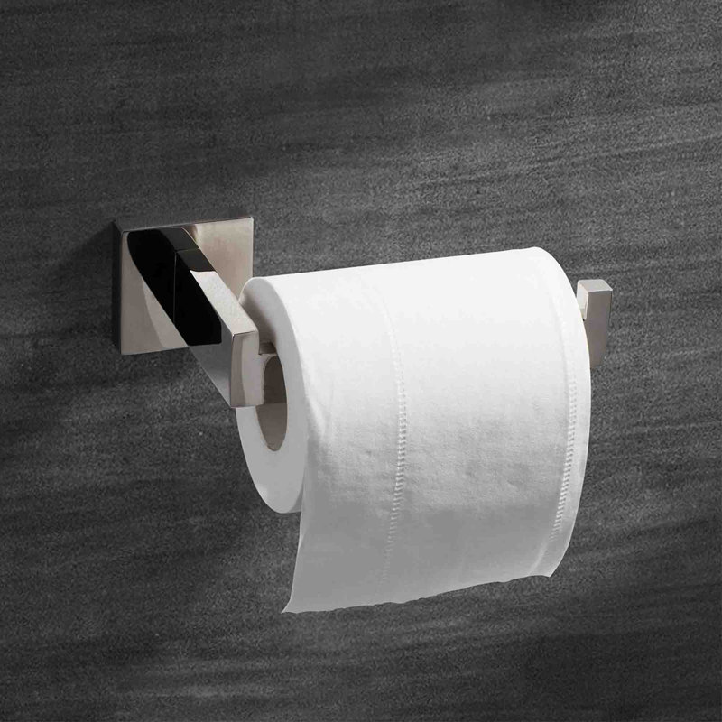 Eckart Wall Mounted Toilet Paper Holder, Chrome
