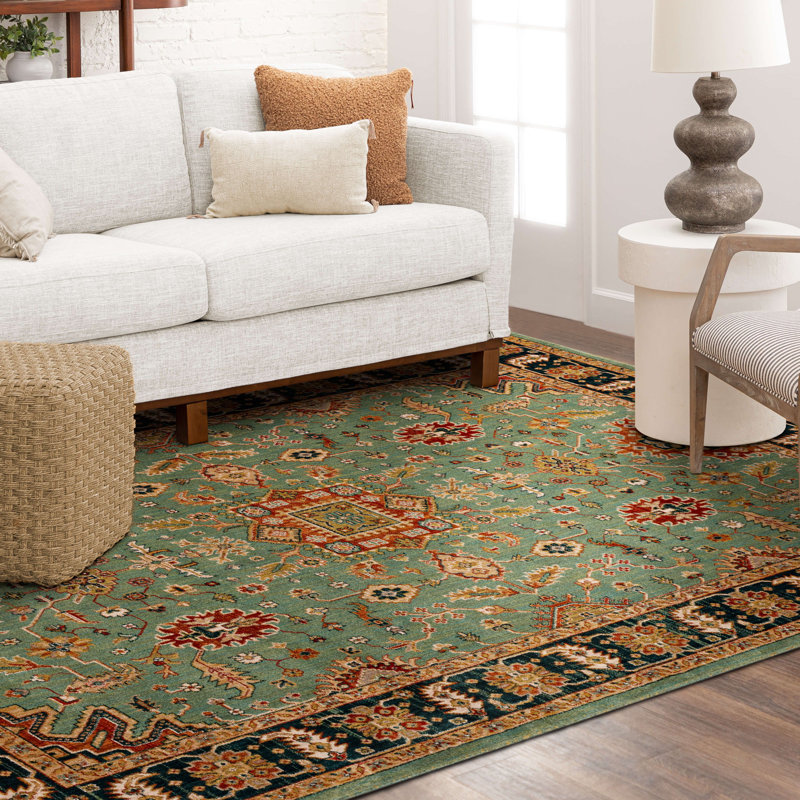 Tapis intérieur en polyester tissé Spice Market Deir, Rectangle 9 pi 6 po x 12 pi 11 po