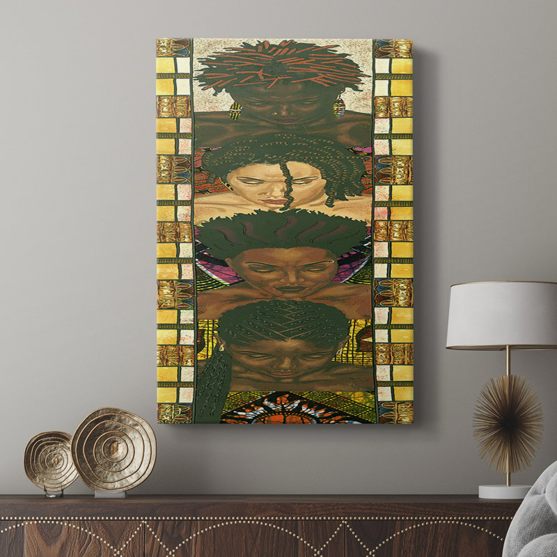 Spiritual People II - galerie sur mesure Cavas, H 60 po x l 40 po