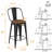 Burney Counter Stool with Metal Frame-5982472-5982479