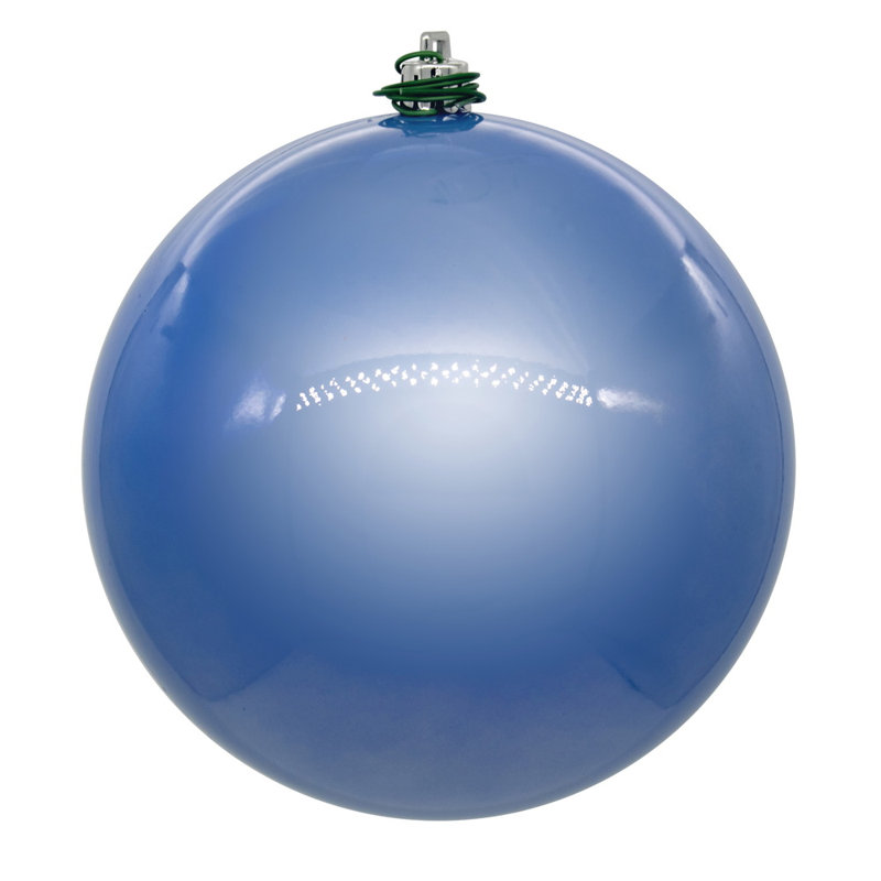 Ornement boule de Noël (ensemble de 6), Pervenche