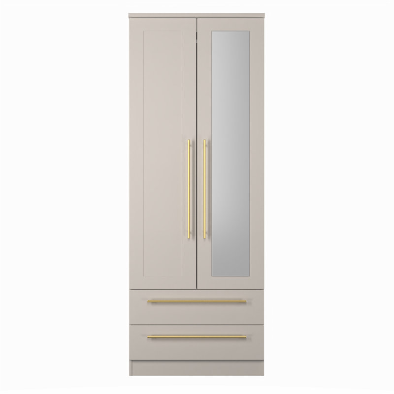 Behrad Manufactured Wood Wardrobe, Kashmir Matt