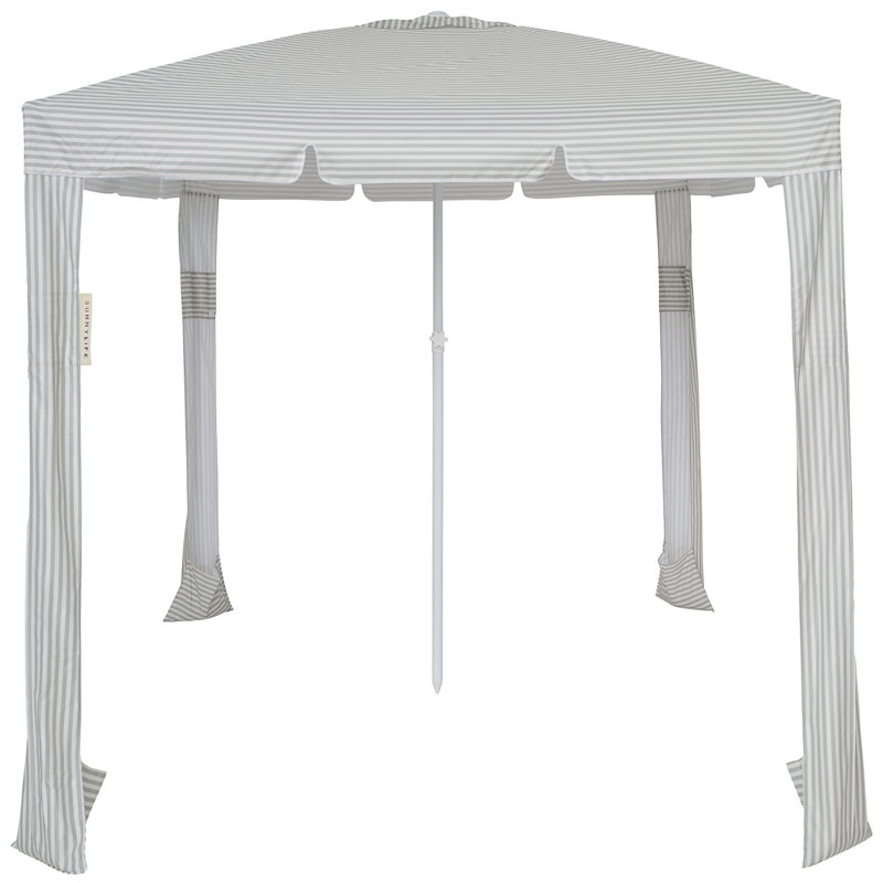 Beach Cabana: Sea Sage Stripe