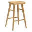 Tabouret en bois massif Modway Saville-94387520-94387519