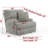 Eliava 50" Wide Zero Gravity Power Recliner