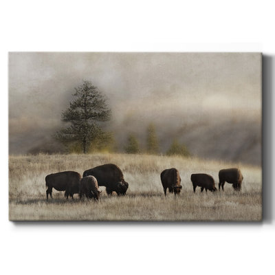 Ridge Grazing-Gallery Wrapped Canvas