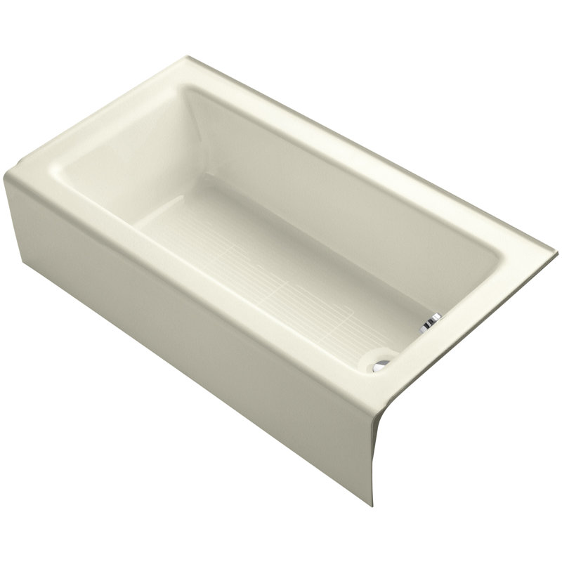 Bellwether 60" x 32" Soaking Bathtub, Cane Sugar, Right