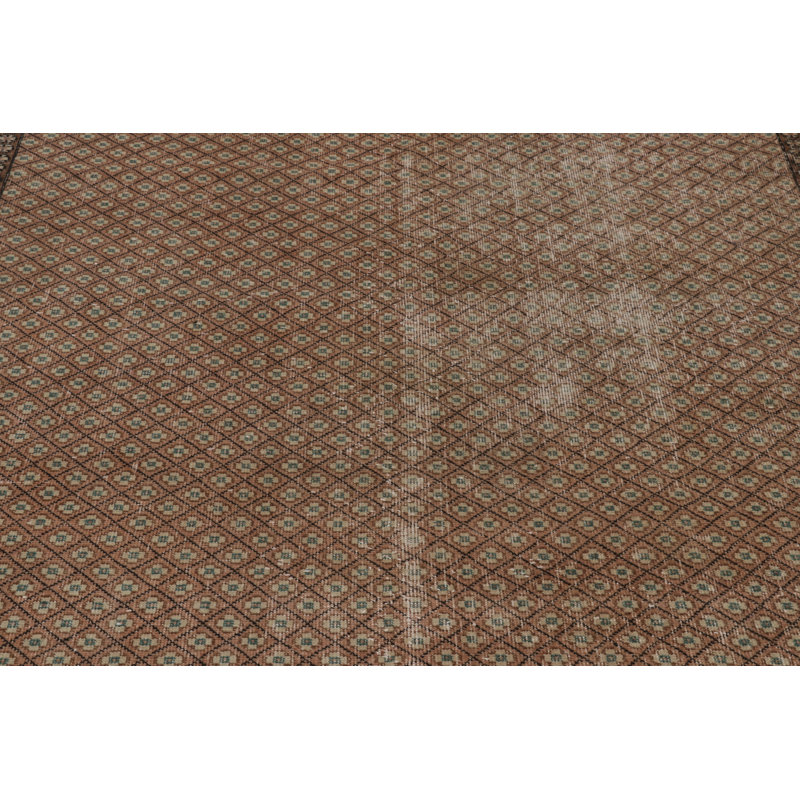 Vintage One-of-a-Kind 5'0X9'10 Hand Knotted Area Rug