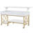 Savir Lift Top Coffee Table with Wheels and Metal Frame
