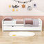 Lit plateforme en bois avec lit gigogne simple Teigan-554564270