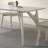 Nordic simple rectangular dining table set-104026350
