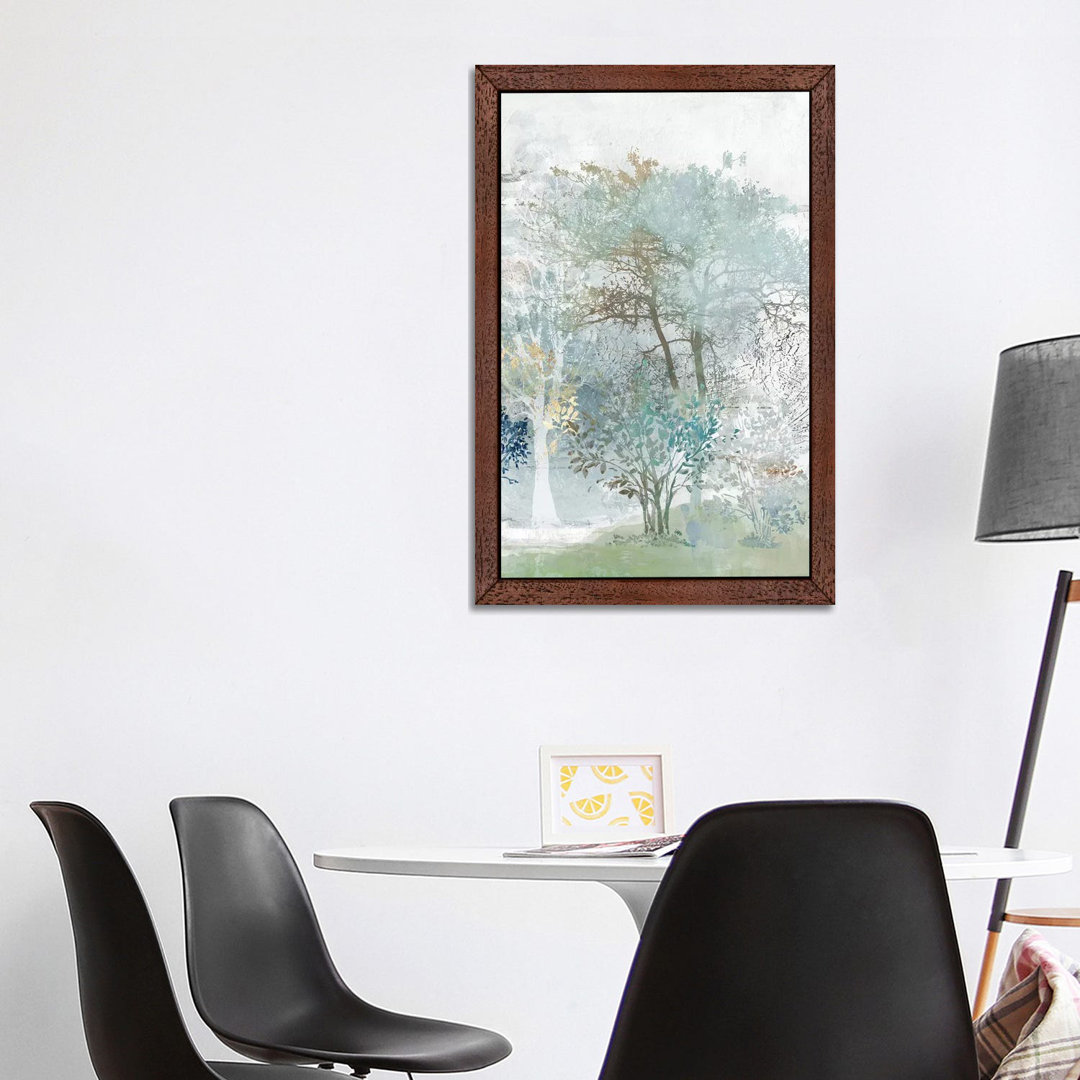 Silent Mystery II by Allison Pearce - Floater Frame Painting on Canvas